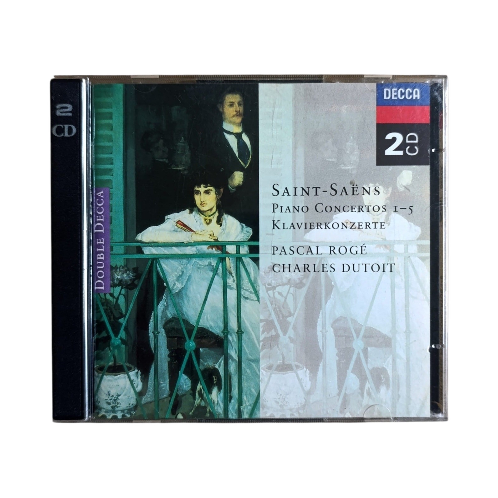Saint-Saëns Piano Concertos 1–5 💿 2 CD Decca Double Serisi